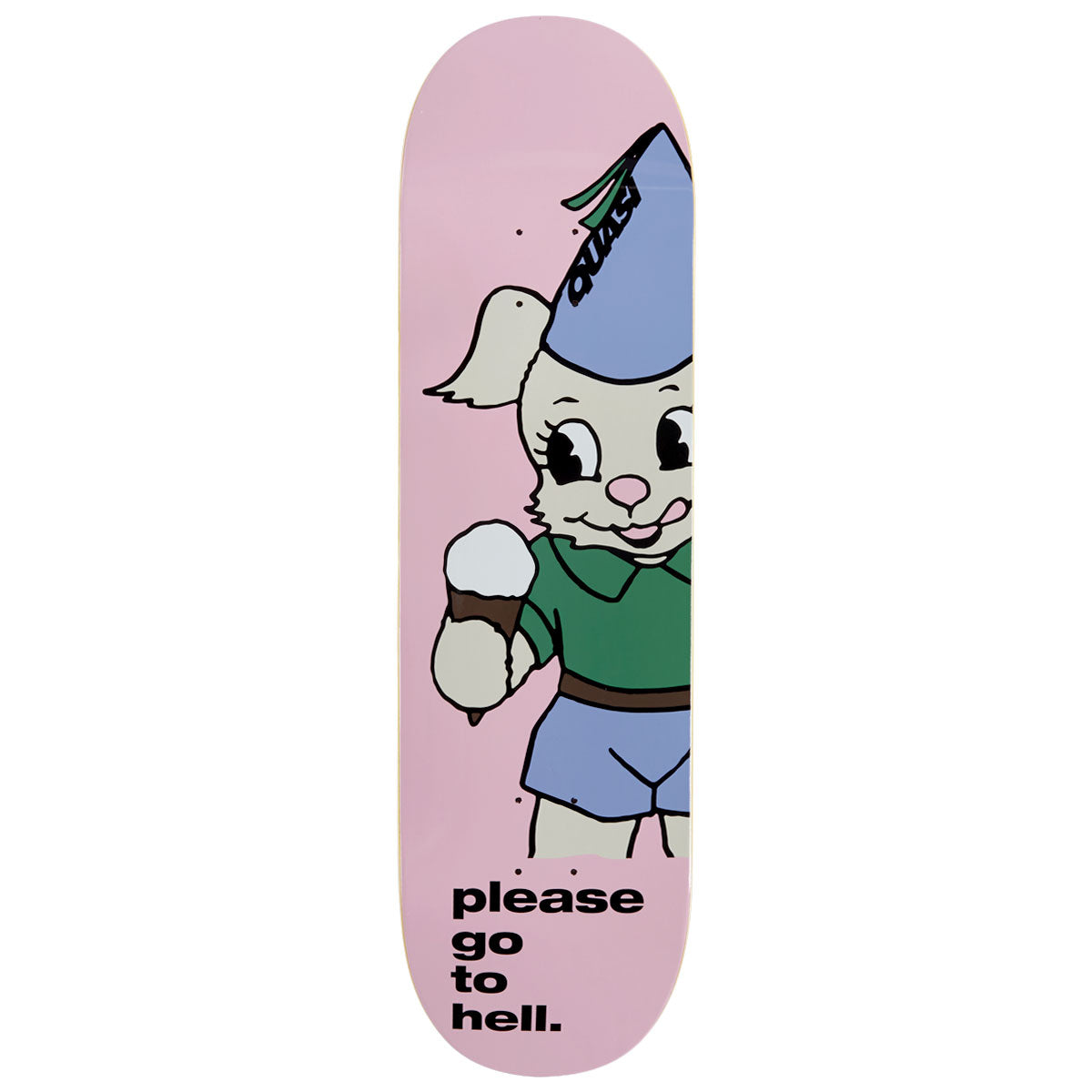 Quasi Go To Hell Skateboard Deck - 8.75