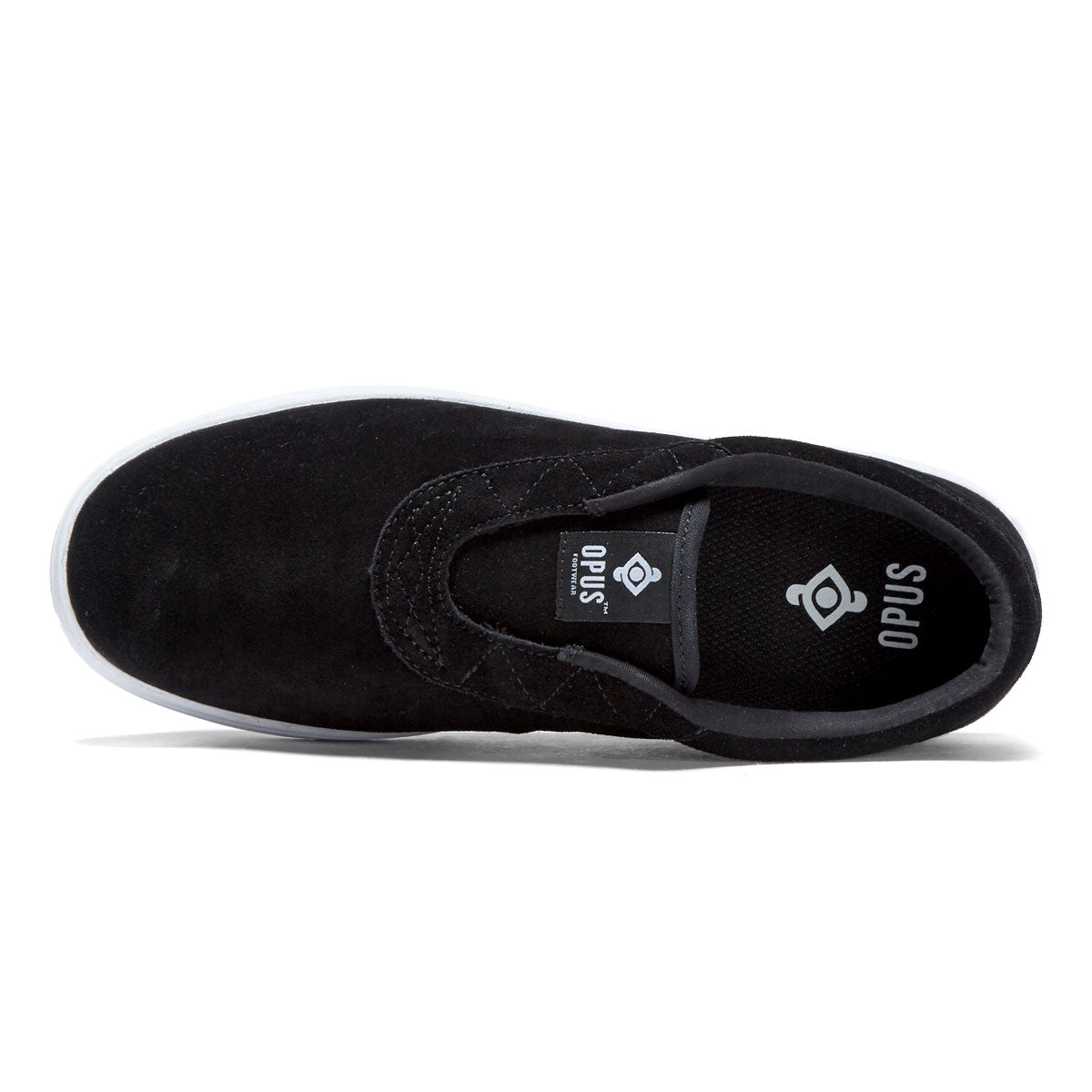 Opus Honey Slip Cupsole Shoes - Black/White image 3