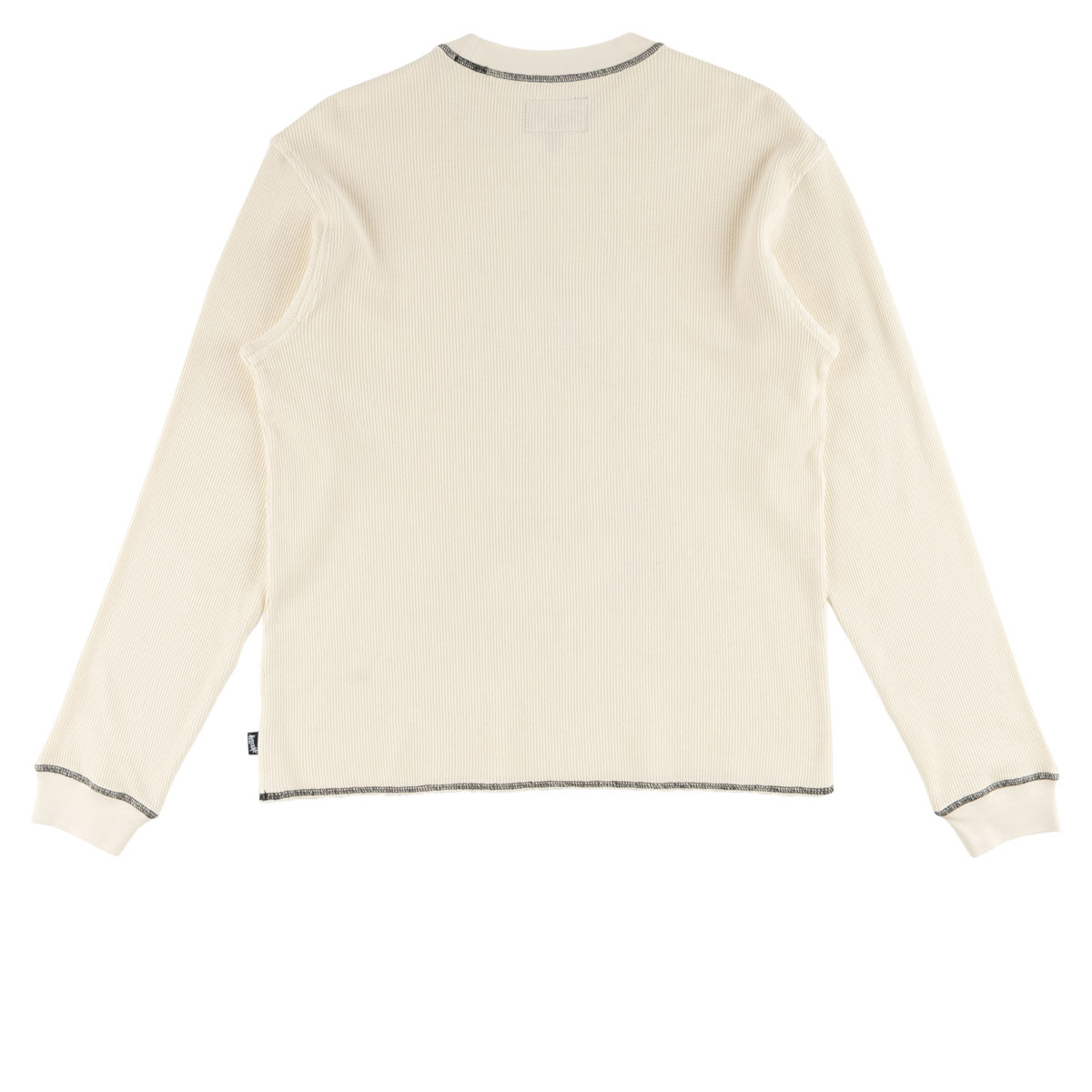 Welcome Seraph Contrast Stitch Thermal Shirt - Bone image 5