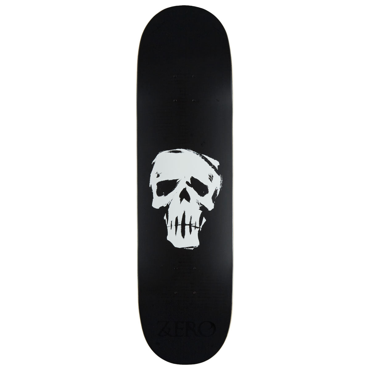 Zero Dying To Live Skull Skateboard Deck - Black - 8.50