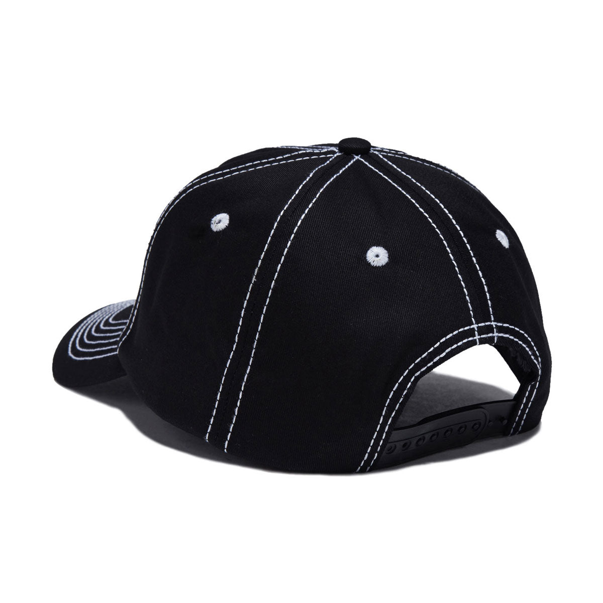 Fucking Awesome Seduction Contrast Stitch 6 Panel Hat - Black image 2