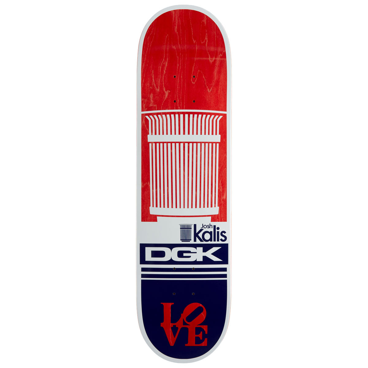 DGK Heritage Kalis Skateboard Deck - 8.06
