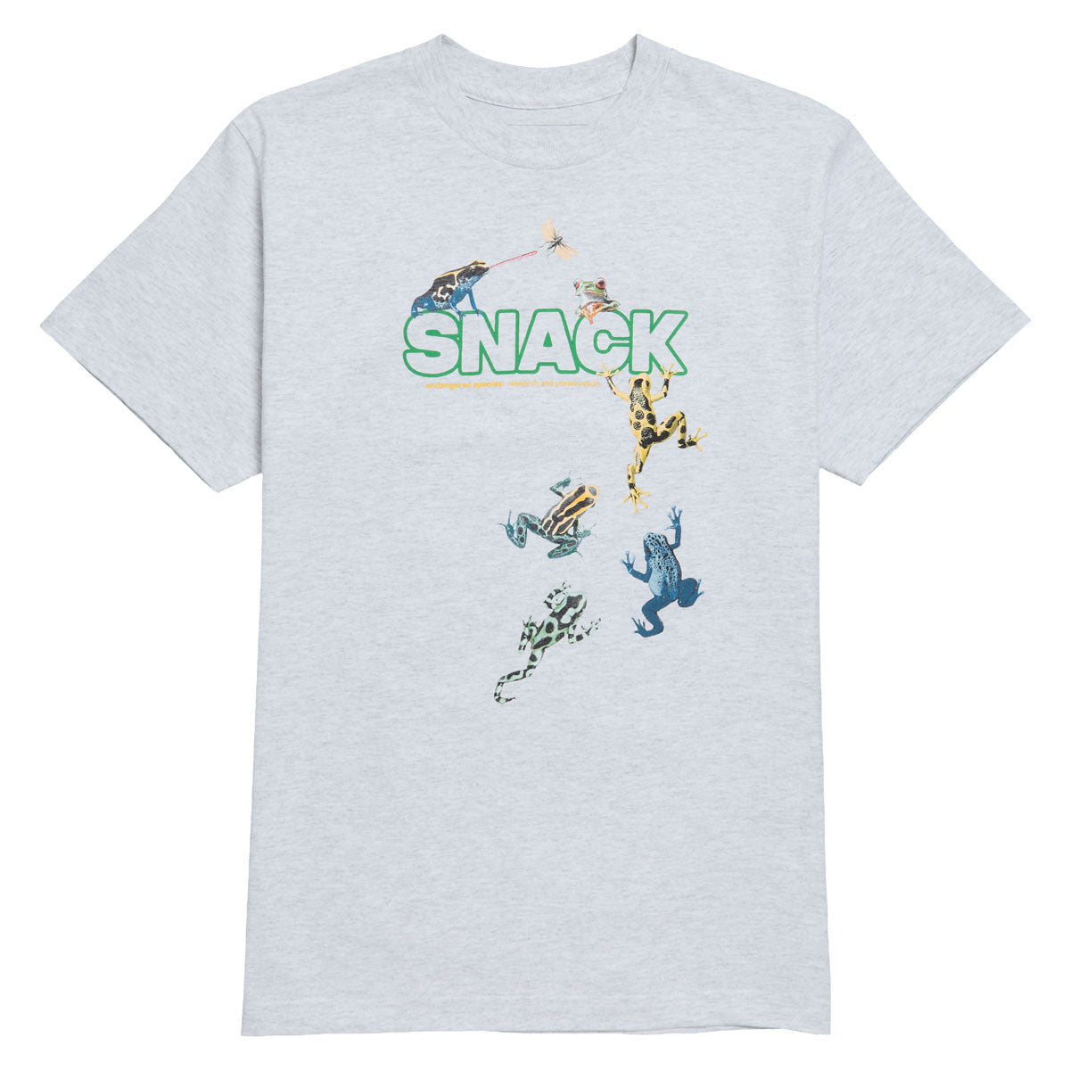 Snack Endangered Species T-Shirt - Ash image 1