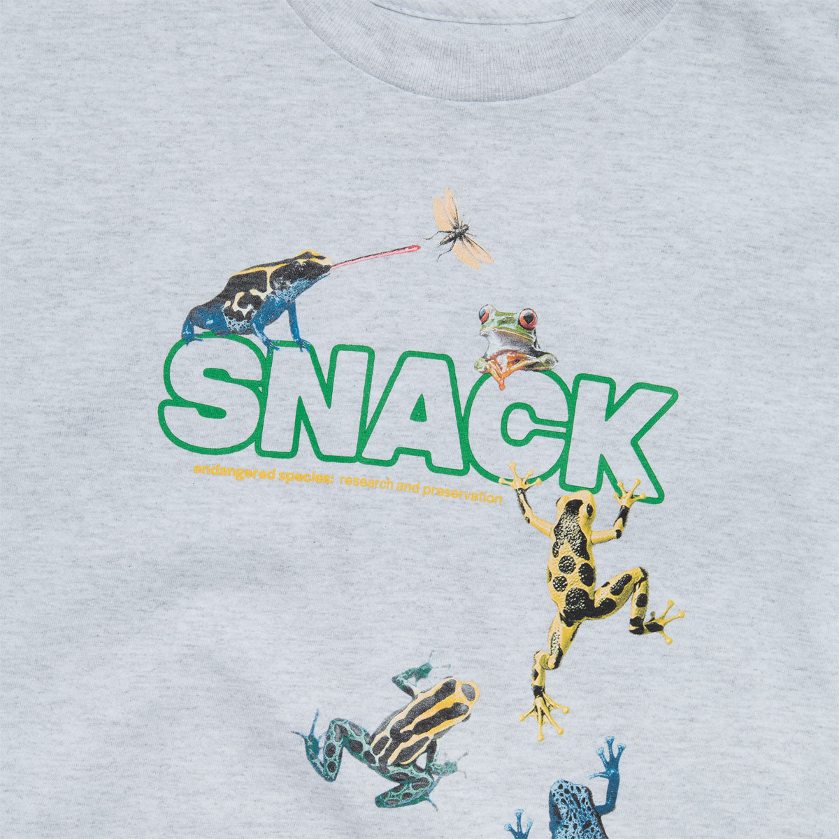 Snack Endangered Species T-Shirt - Ash image 2