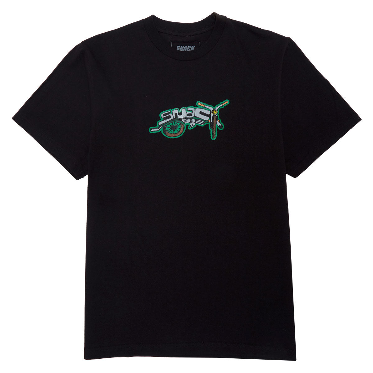 Snack Two-Stroke T-Shirt - Black image 1