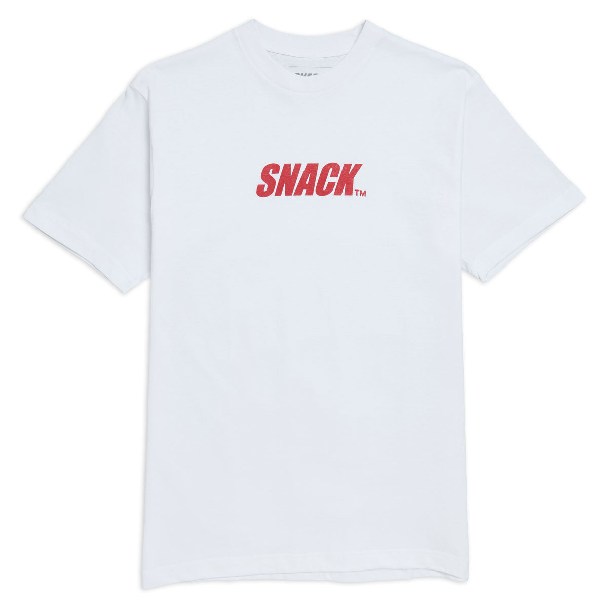 Snack Caps Lock T-Shirt - White image 1
