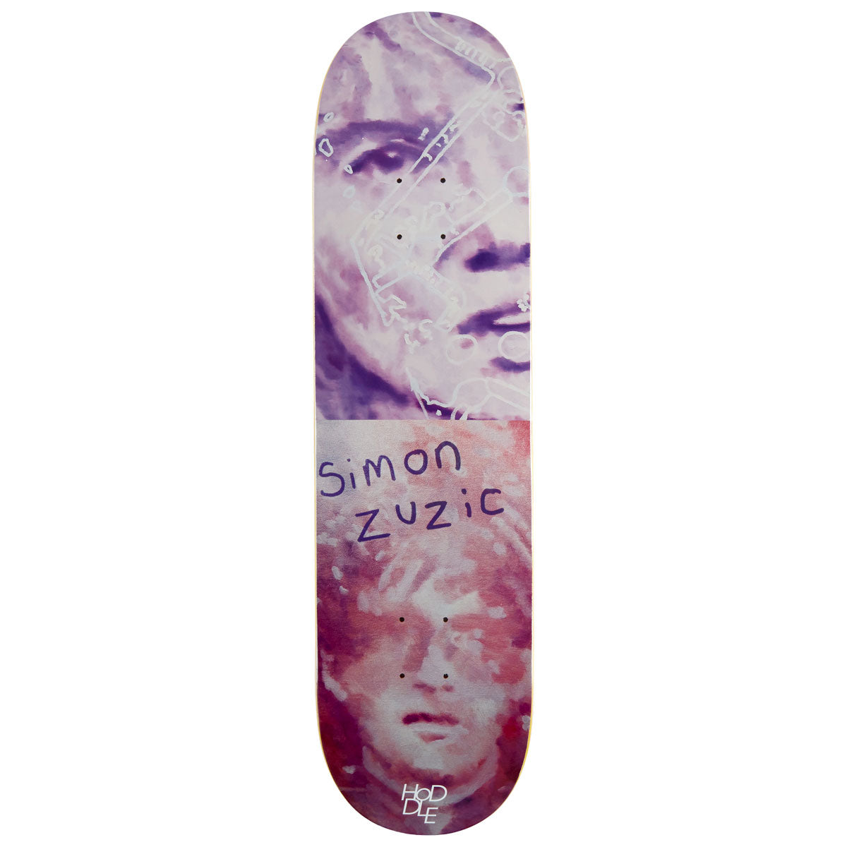 Hoddle Simon Zuzic Conspiracy Skateboard Deck - Assorted - 8.25