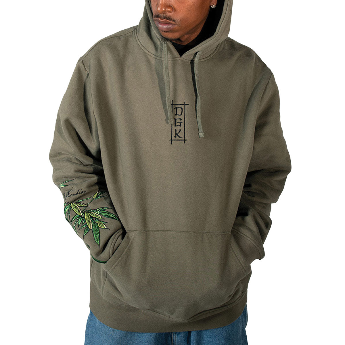 DGK Exist Hoodie - Olive image 4