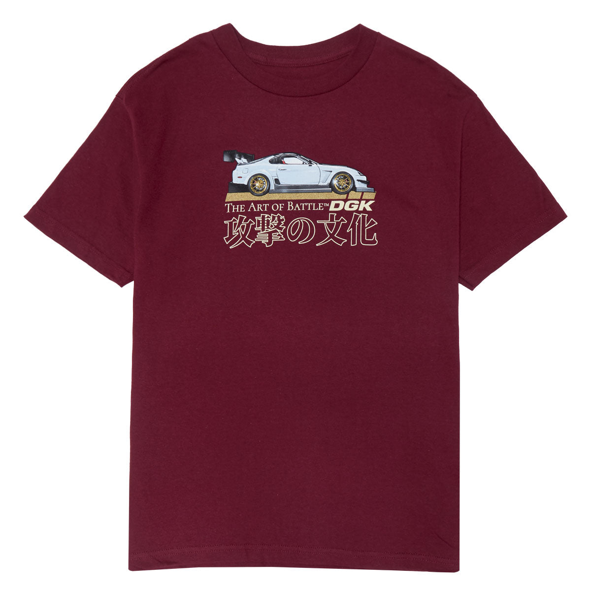 DGK Attack T-Shirt - Burgundy image 1