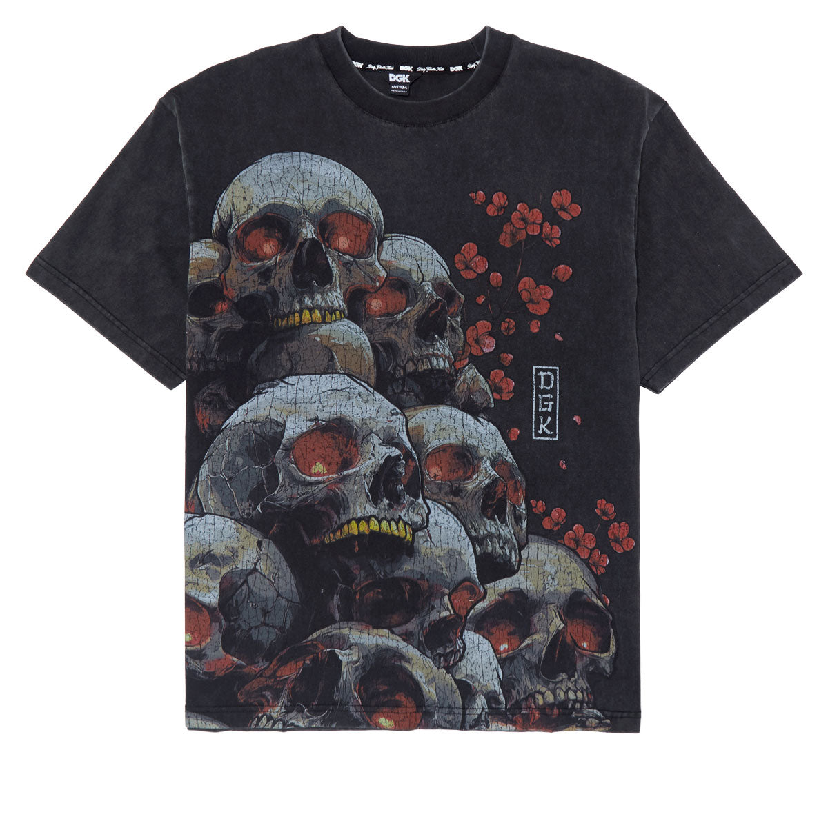 DGK Haunt Boxy Fit T-Shirt - Vintage Black image 1