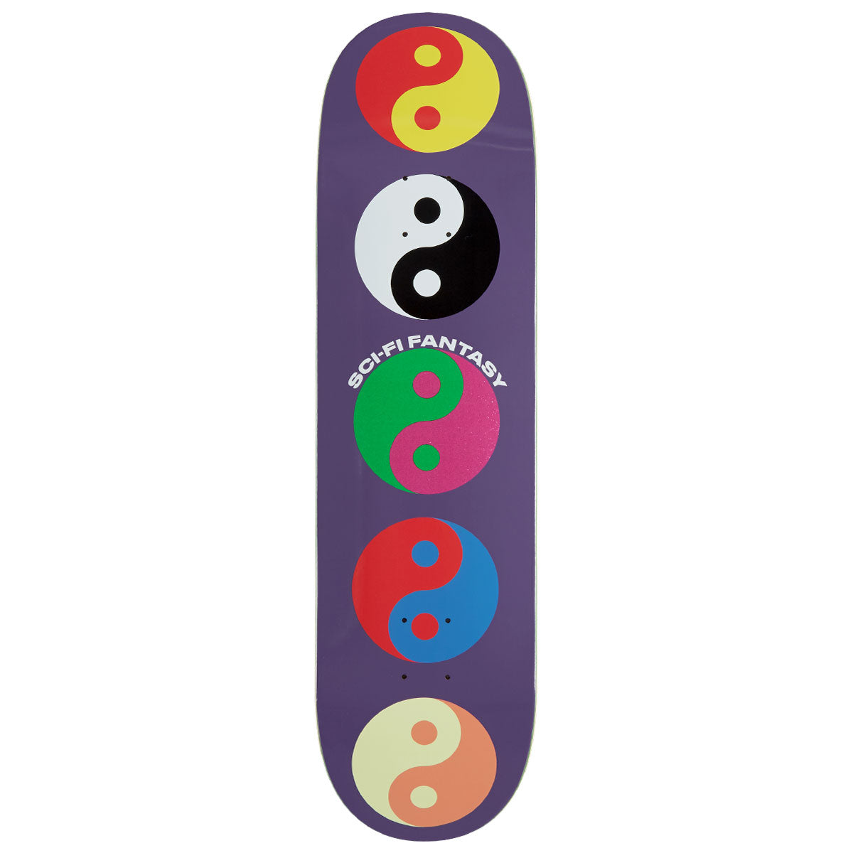 Sci-Fi Fantasy Yin Yang Skateboard Deck - 8.38