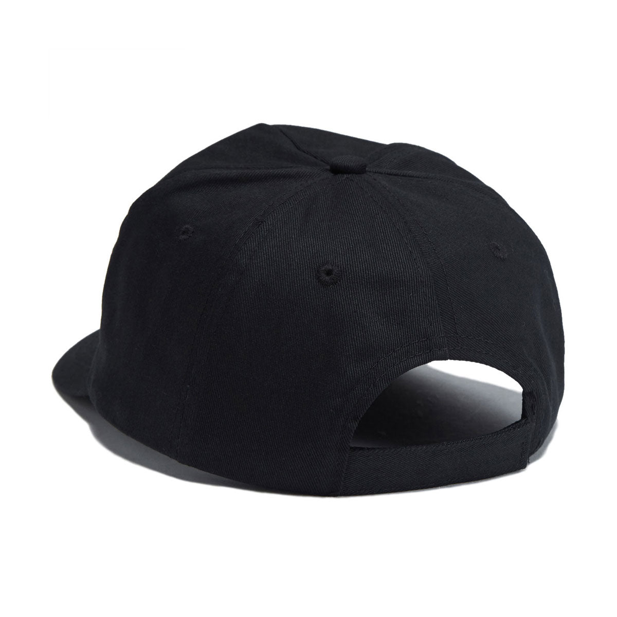 Metalwood Metal Logo 5 Panel Hat - Black image 2