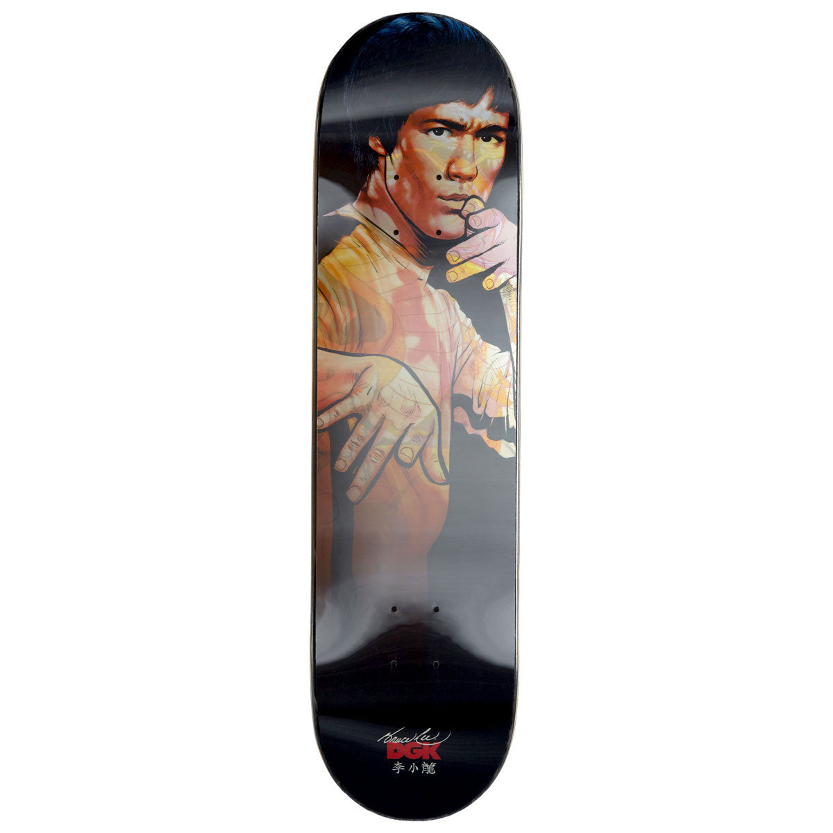 DGK x Bruce Lee Dragon Lenticular Skateboard Deck - 8.00