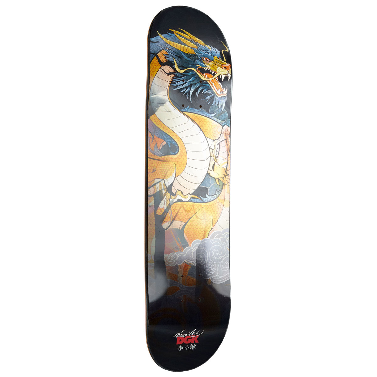 DGK x Bruce Lee Dragon Lenticular Skateboard Complete - 8.25