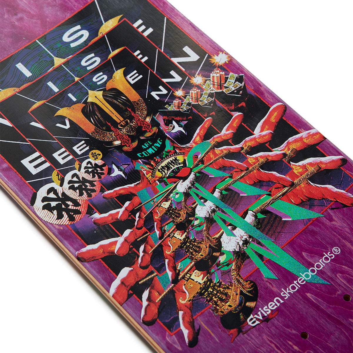 Evisen Evisen Are Coming Skateboard Deck - 8.50