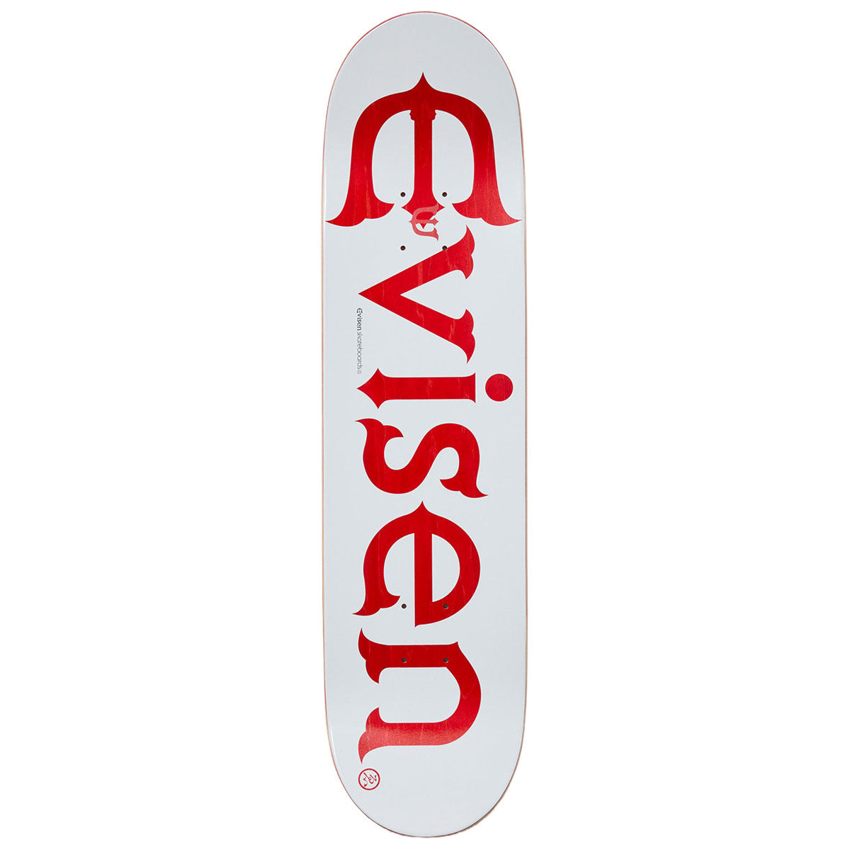 Evisen Evi-Logo Skateboard Complete - Red - 8.50
