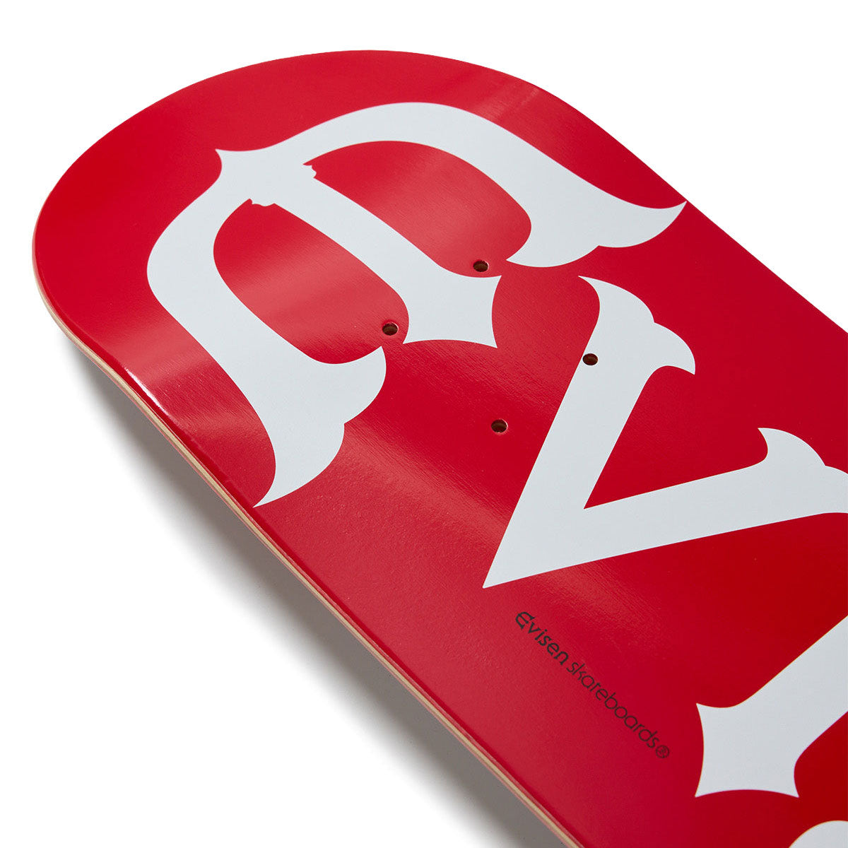 Evisen Evi-Logo Skateboard Complete - Red - 8.50
