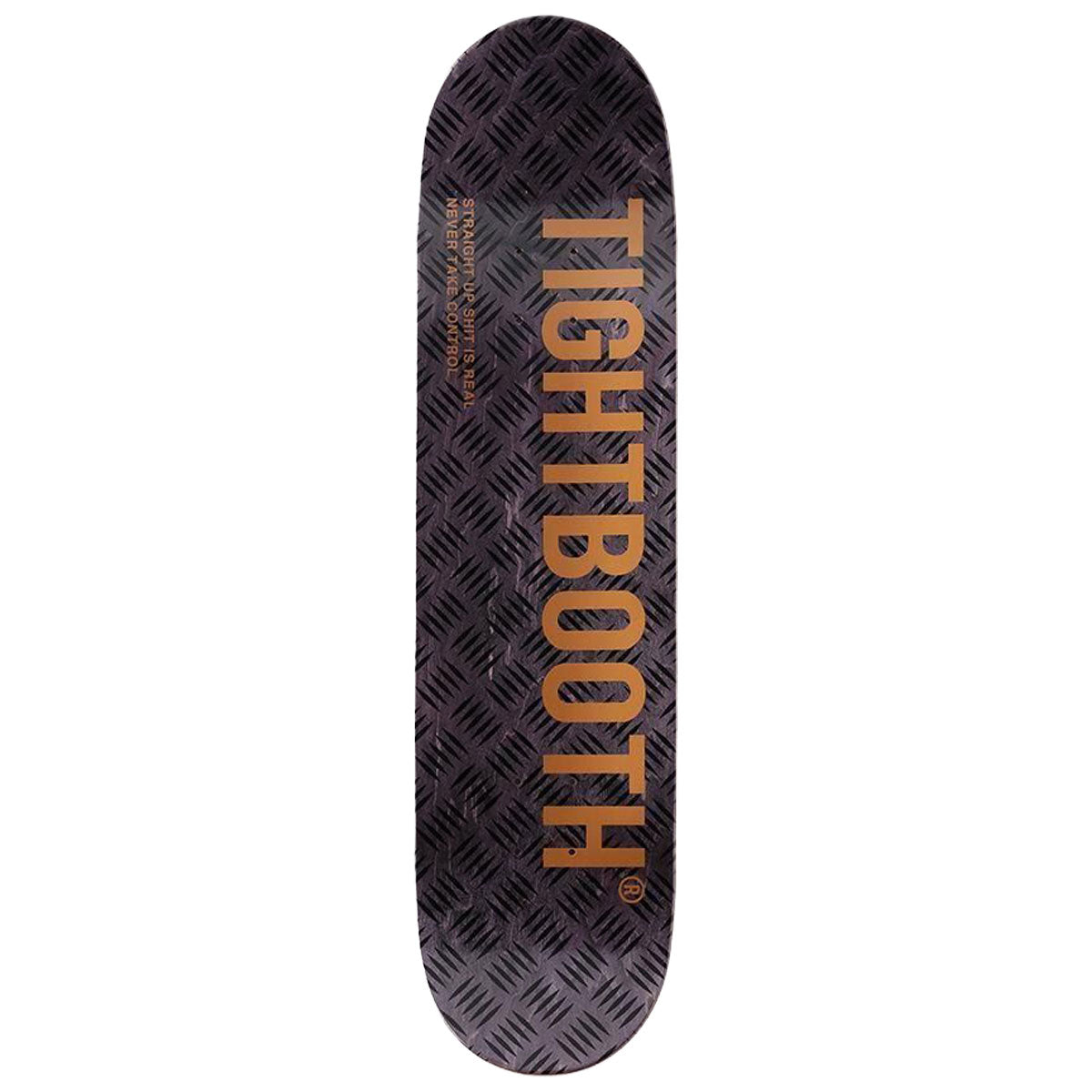 Tightbooth CP Logo Skateboard Deck - Bronze - 8.38