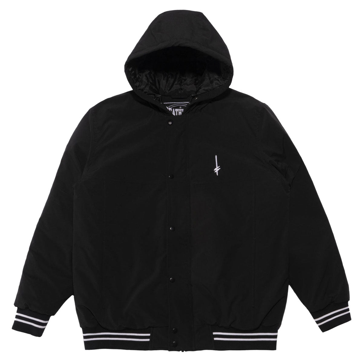 Deathwish Hometown Parka Jacket - Black image 1