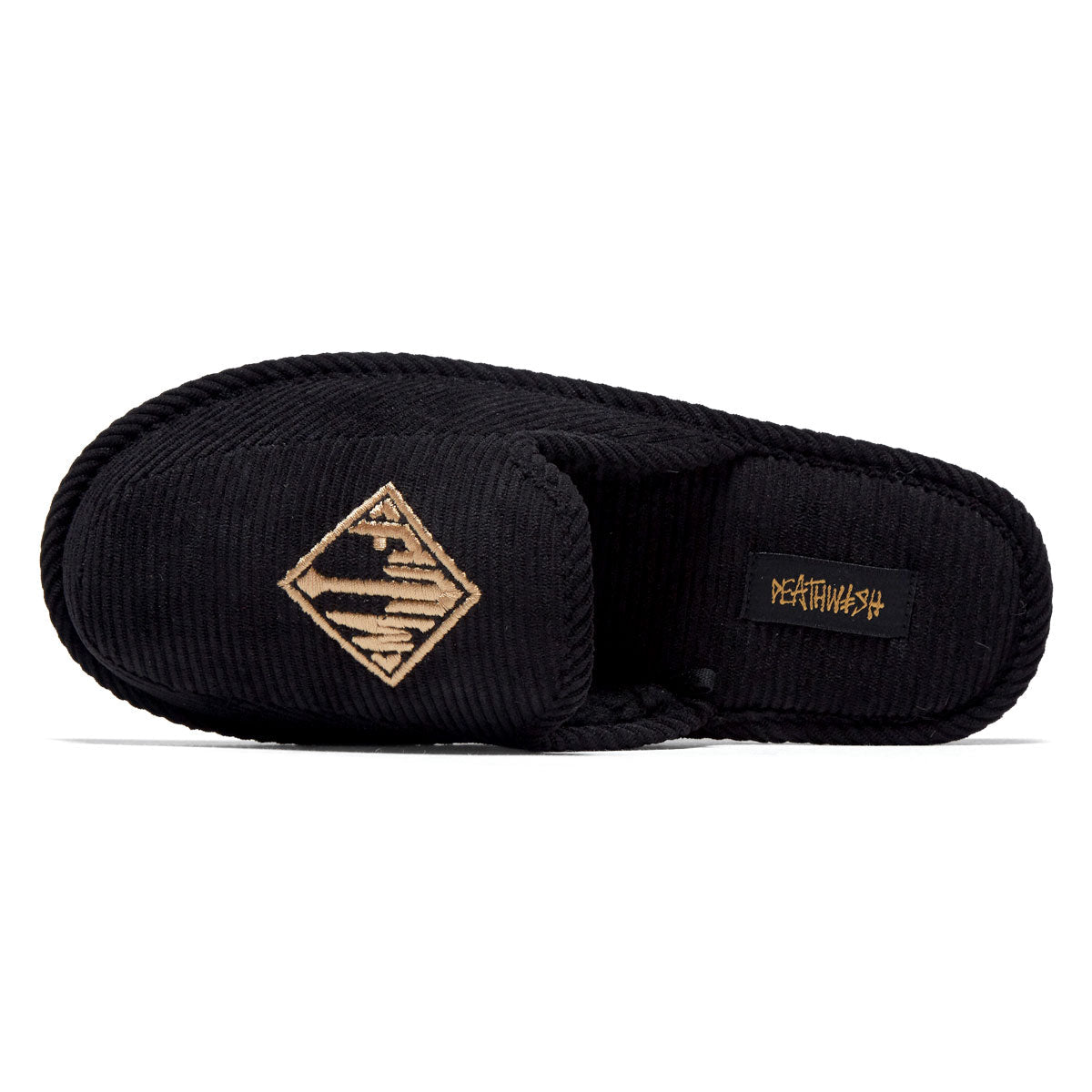 Deathwish FTW House Slippers Shoes - Black – Daddies Board Shop