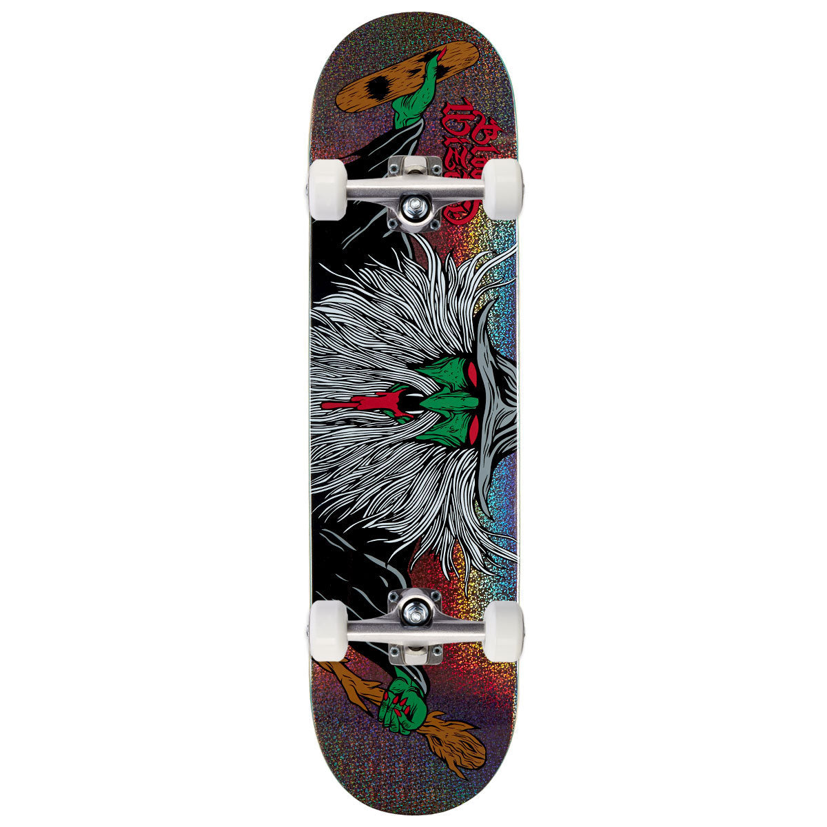 Blood Wizard Flying Wizard Galactic Skateboard Complete - 8.50