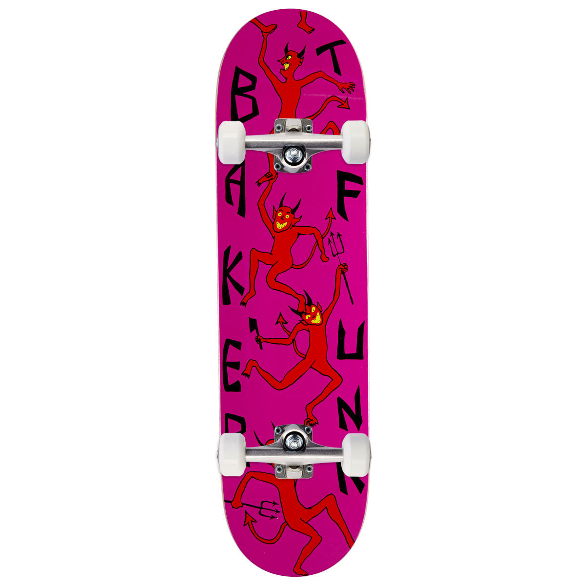Baker Tristan T-Funk Funkhouser Devil Boi Skateboard Complete - 8.25