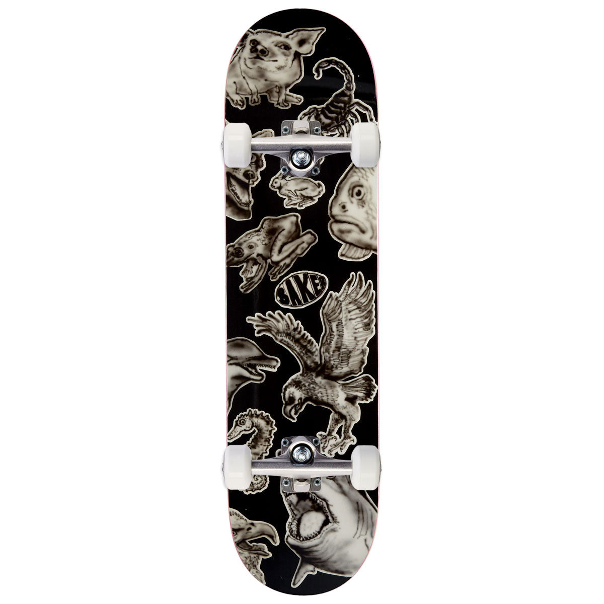 Baker Rowan Zorilla Nozzle Clog Skateboard Complete - 8.00