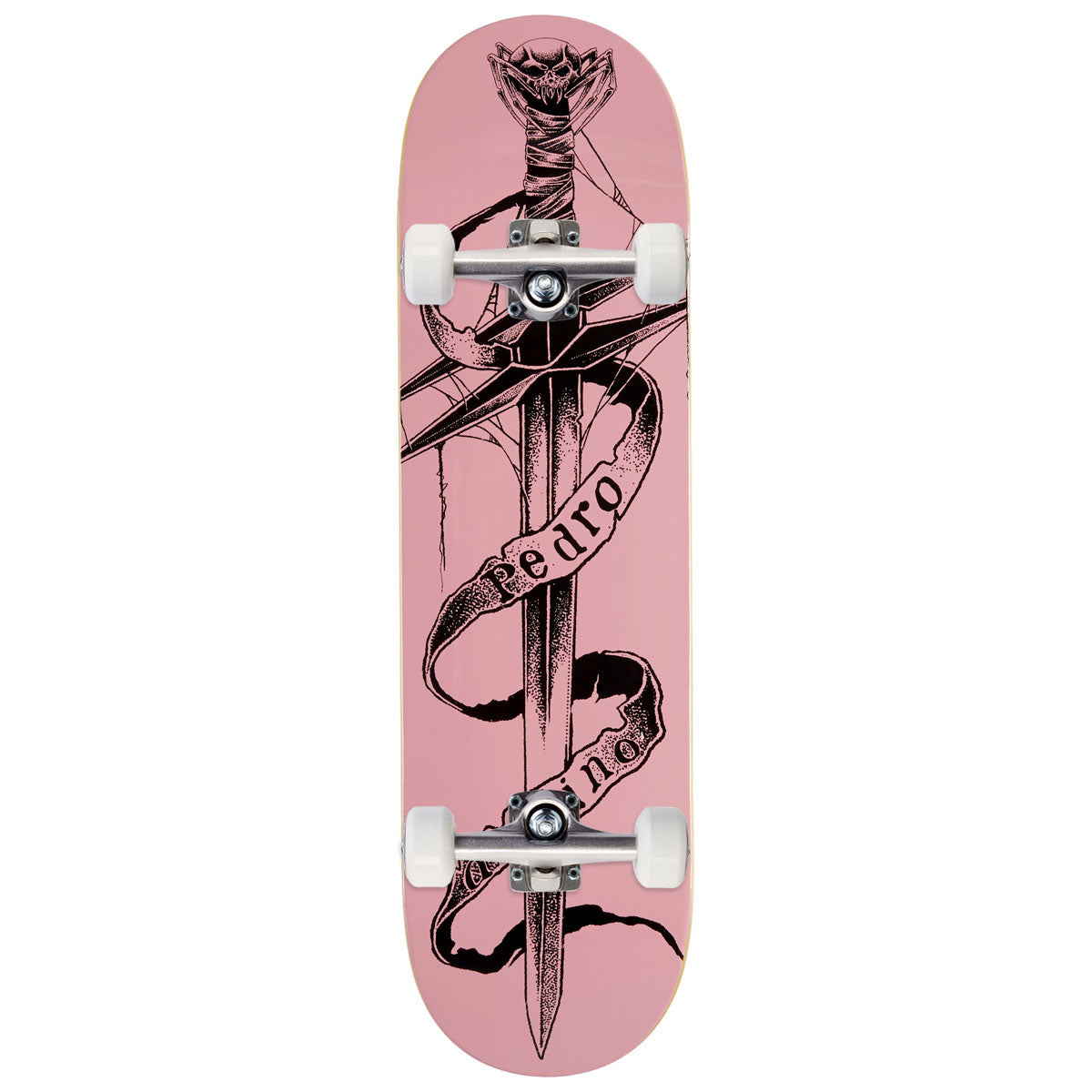 Deathwish Pedro Delfino Rosefyre Skateboard Complete - 8.50