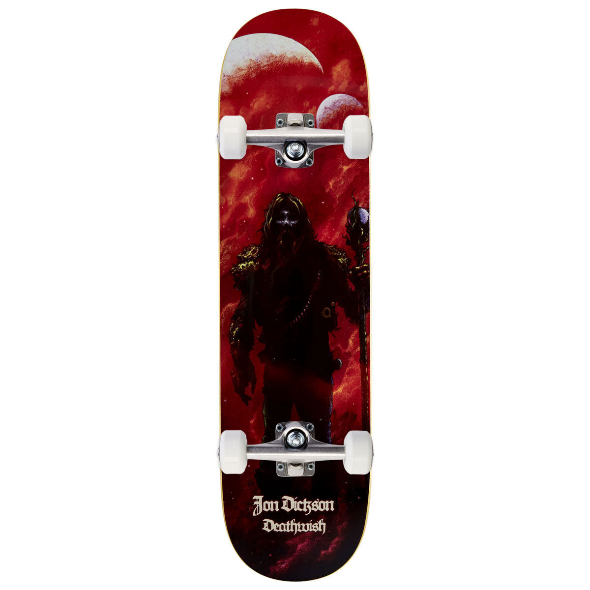 Deathwish Jon Dickson Catatonic Abyss Skateboard Complete - 8.25