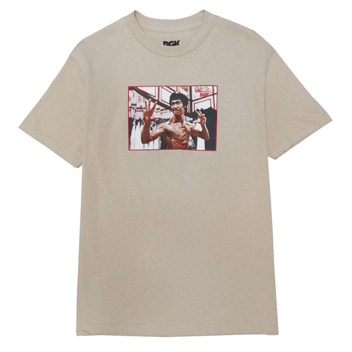 DGK x Bruce Lee Focus T-Shirt - Sand image 1