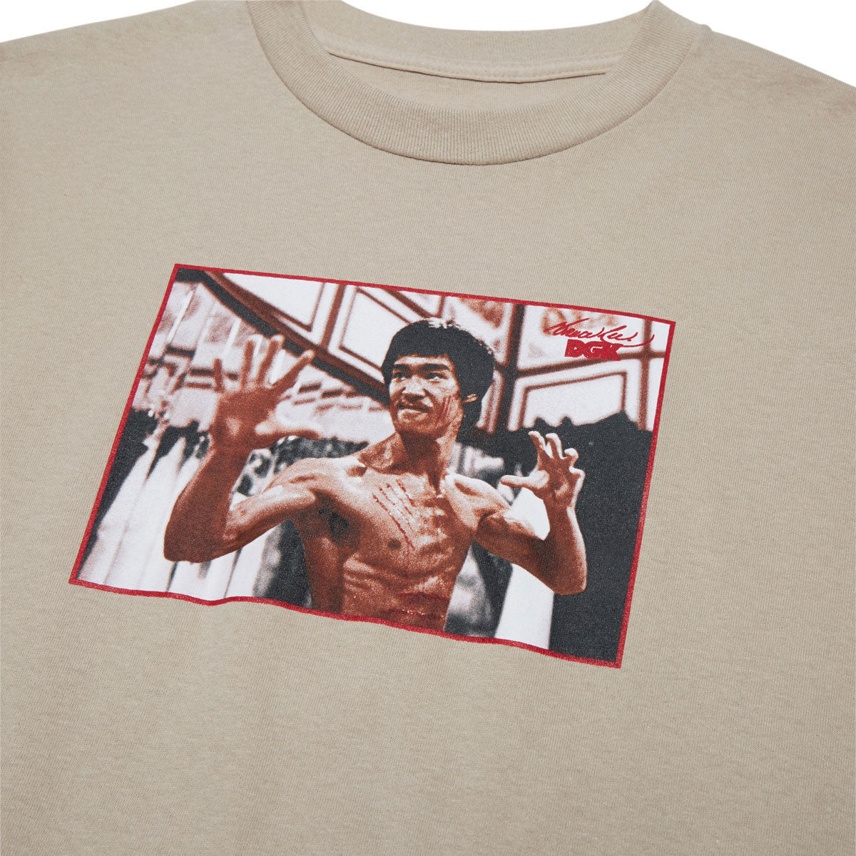 DGK x Bruce Lee Focus T-Shirt - Sand image 3