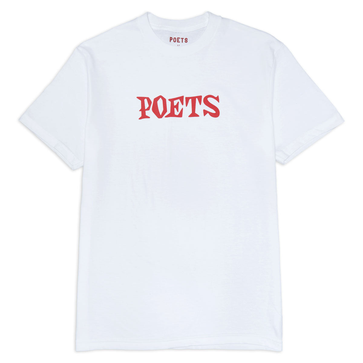 Poets D&G Screened T-Shirt - White image 1
