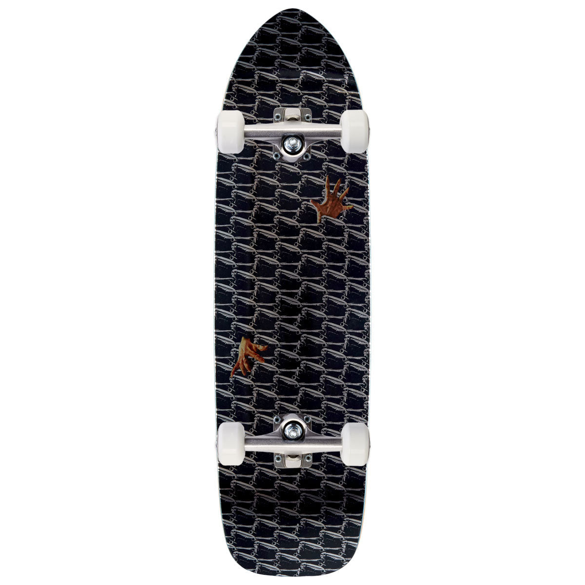 Hockey Loneliest Feeling Team Shaped Skateboard Complete - 8.44