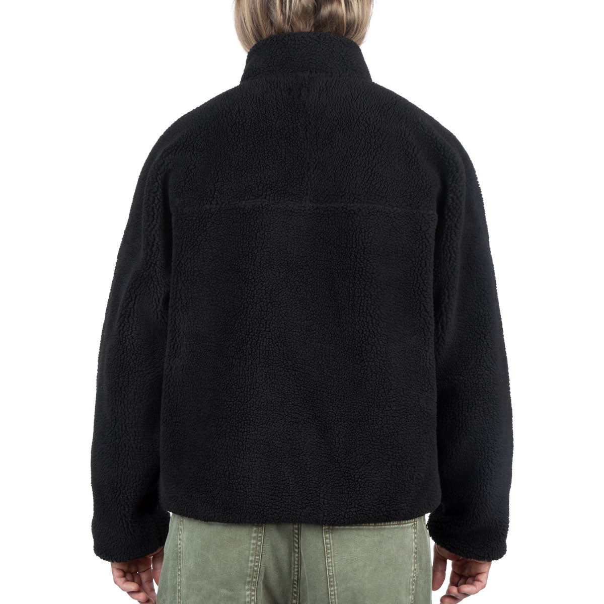 CCS Worldwide Sherpa Fleece Jacket - Black image 3