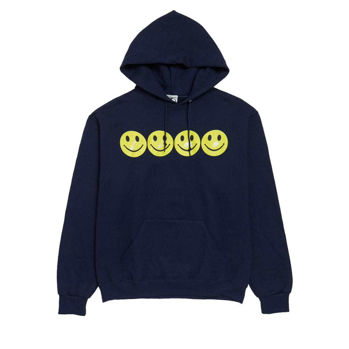 Limosine Glitter Smile Hoodie - Navy image 1