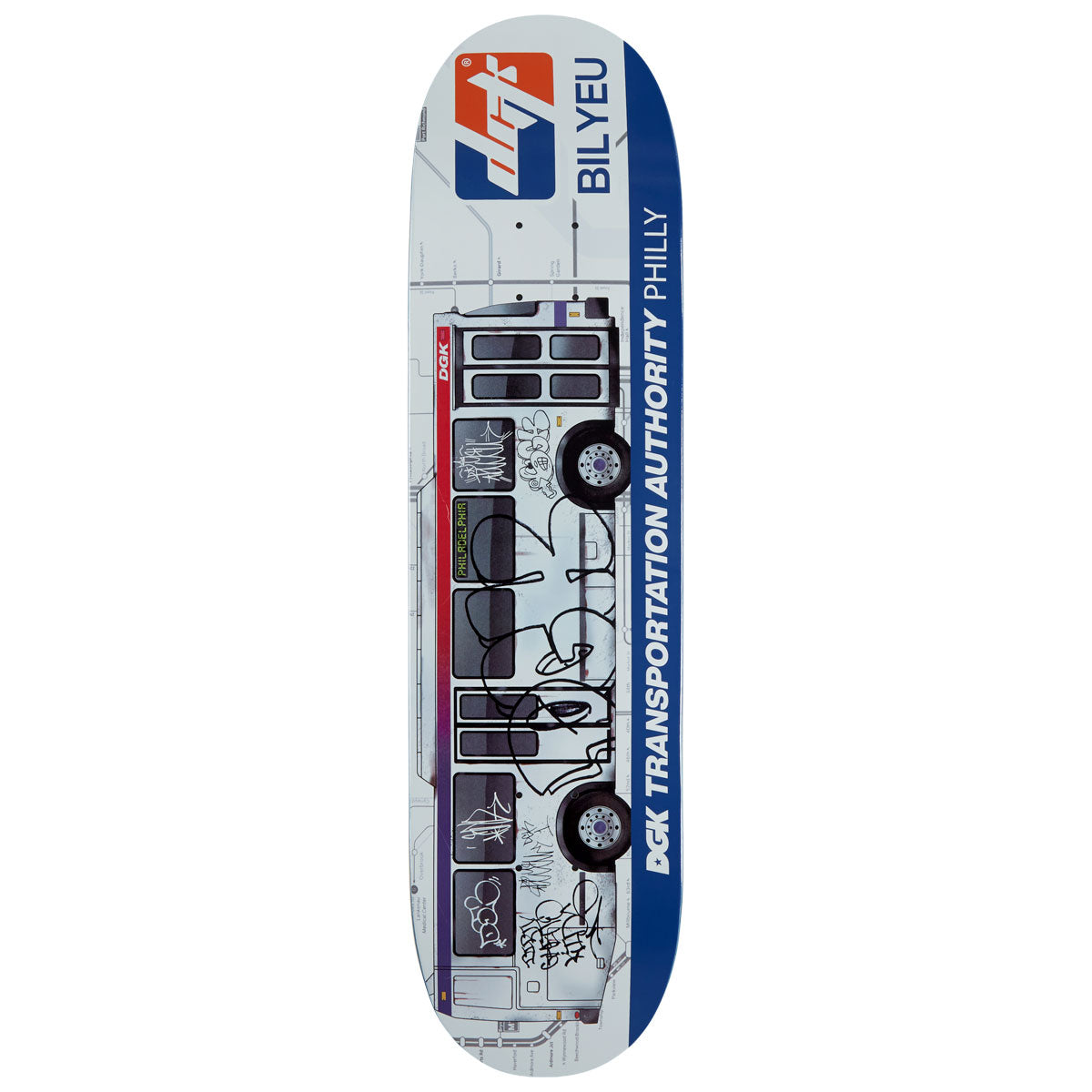 DGK Transportation Bilyeu Skateboard Deck - 8.06