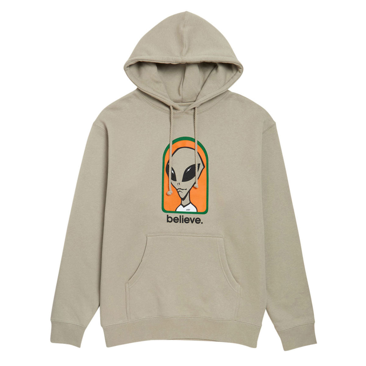 Alien Workshop Believe Hoodie - Cement Grey image 1