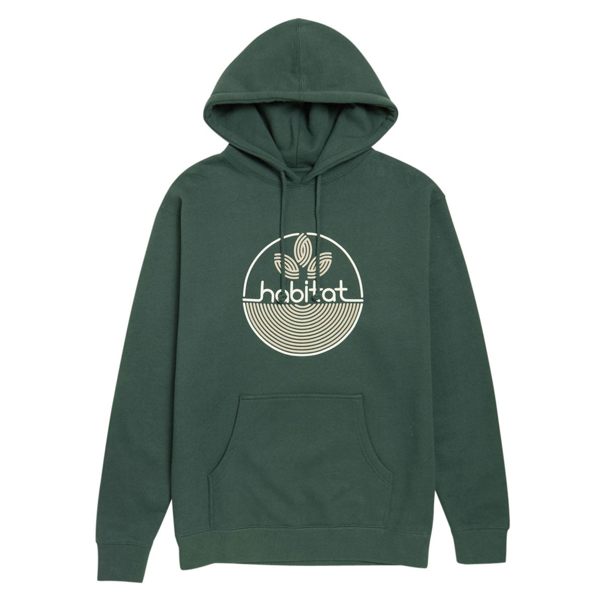 Habitat Circle Mark Hoodie - Alpine Green image 1
