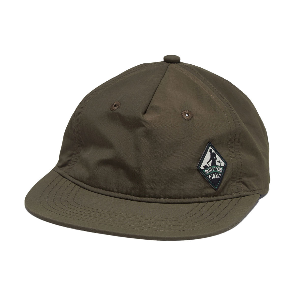 Passport Wanderer RPET Workers Hat - Dark Olive image 1
