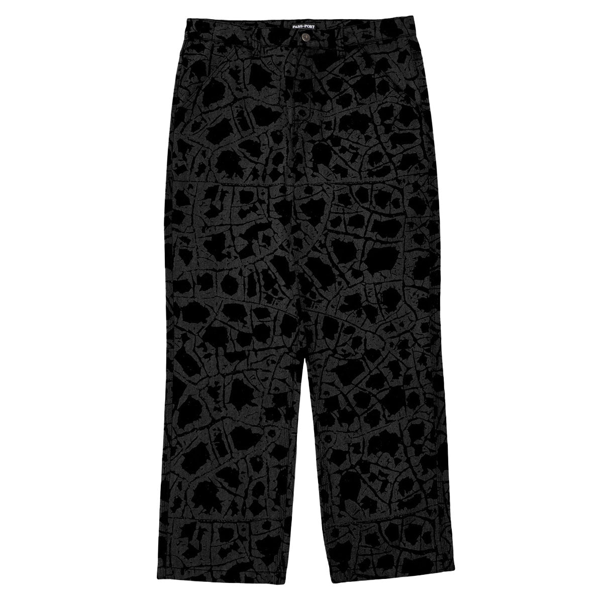 Passport Weathered Workers Club Classic Jeans - Black image 1