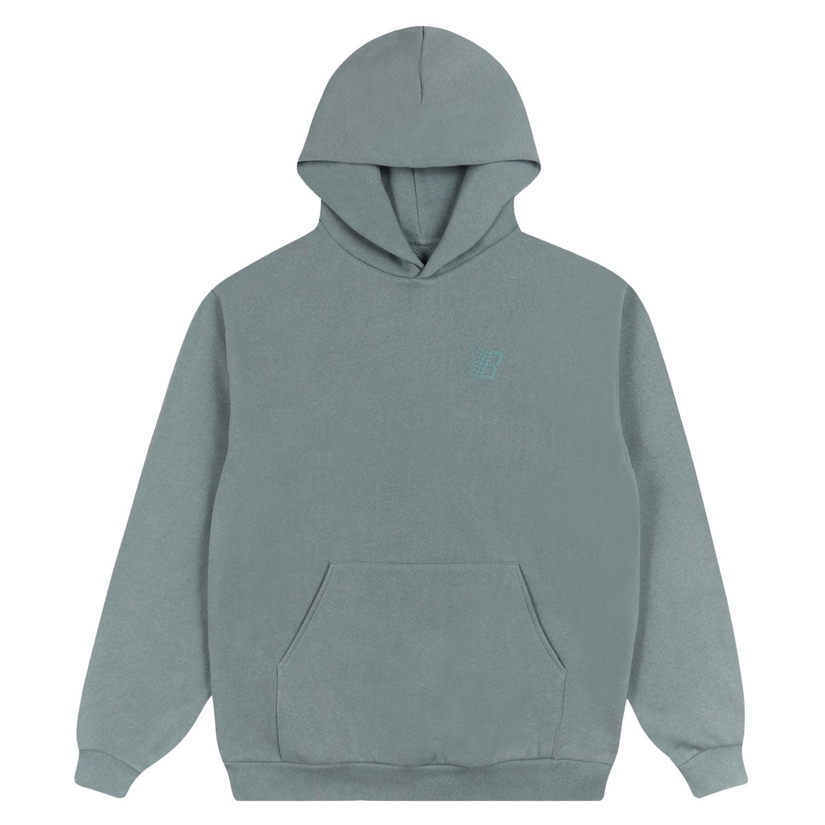 Bronze 56k B Logo Puff Print Hoodie - Blue image 2
