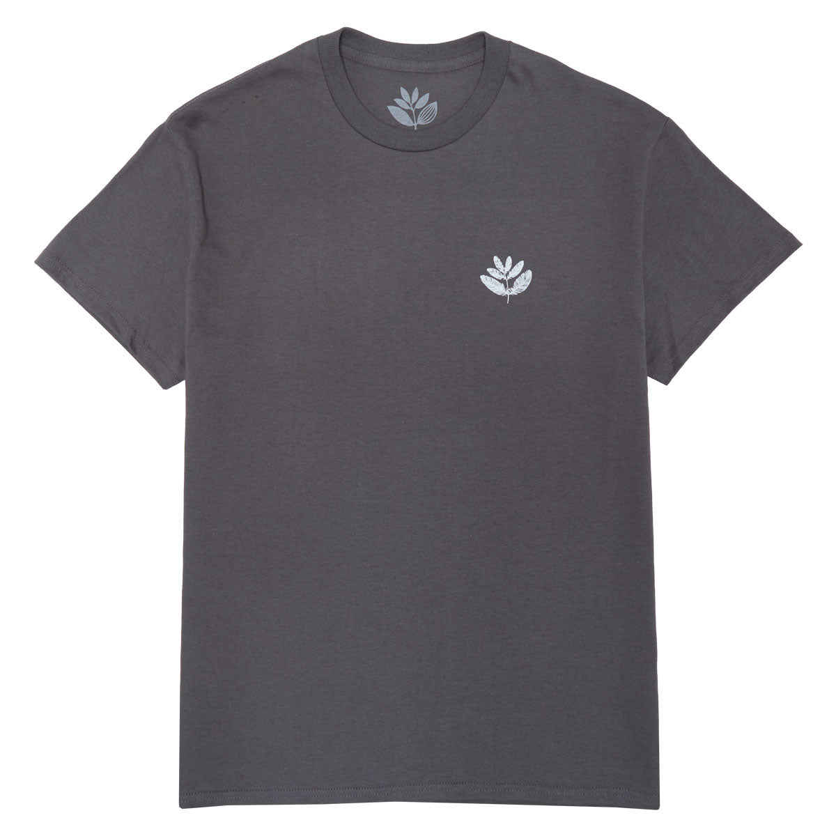 Magenta Feather T-Shirt - Charcoal image 2