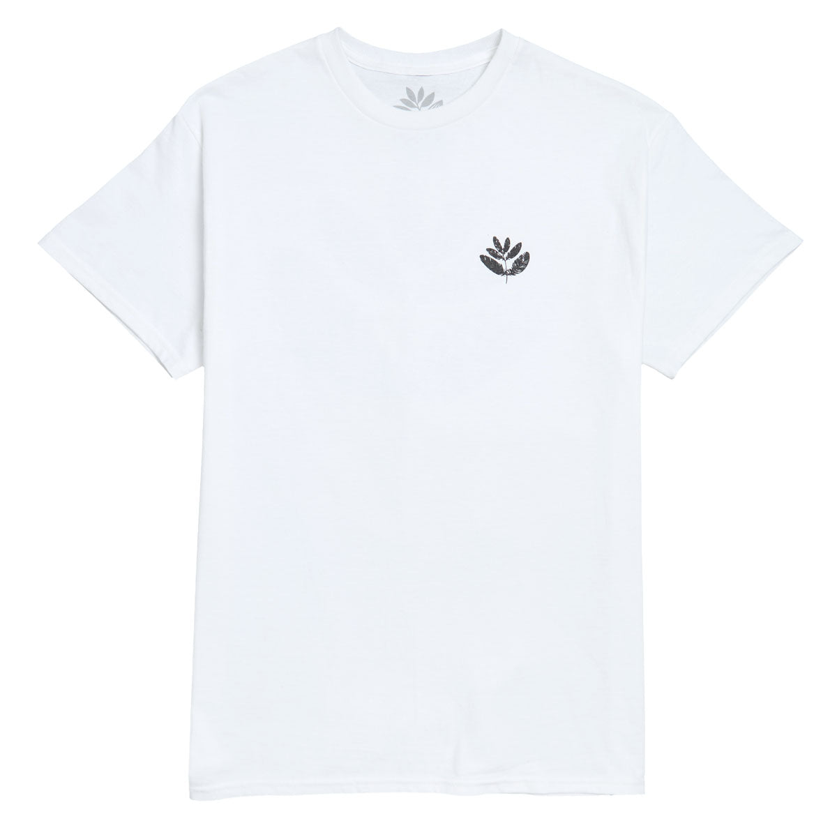 Magenta Feather T-Shirt - White image 2