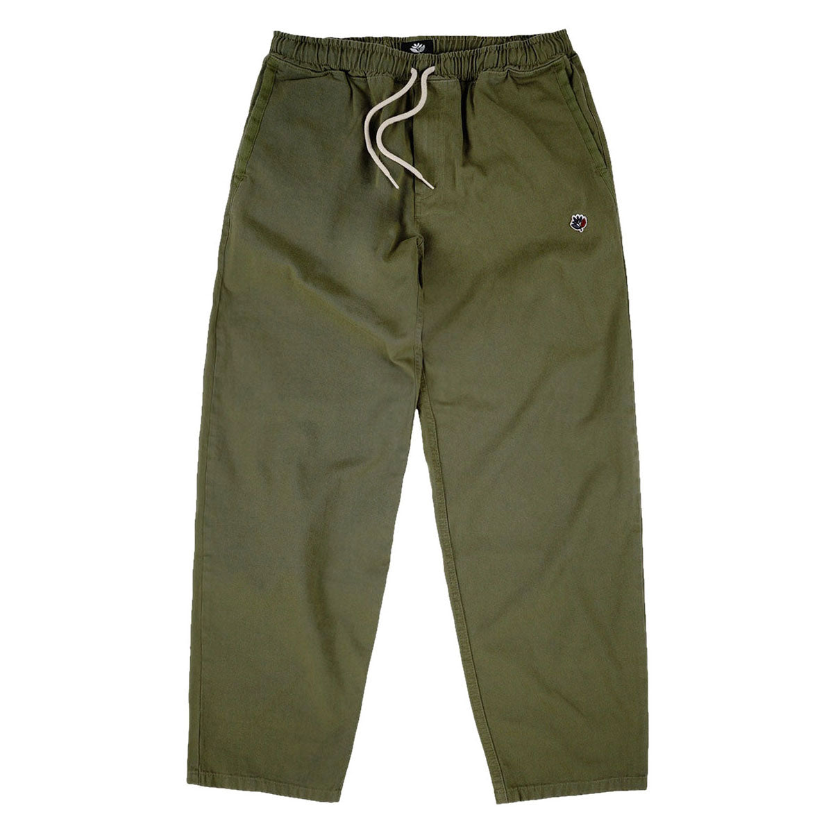 Magenta Loose Pants - Khaki image 1