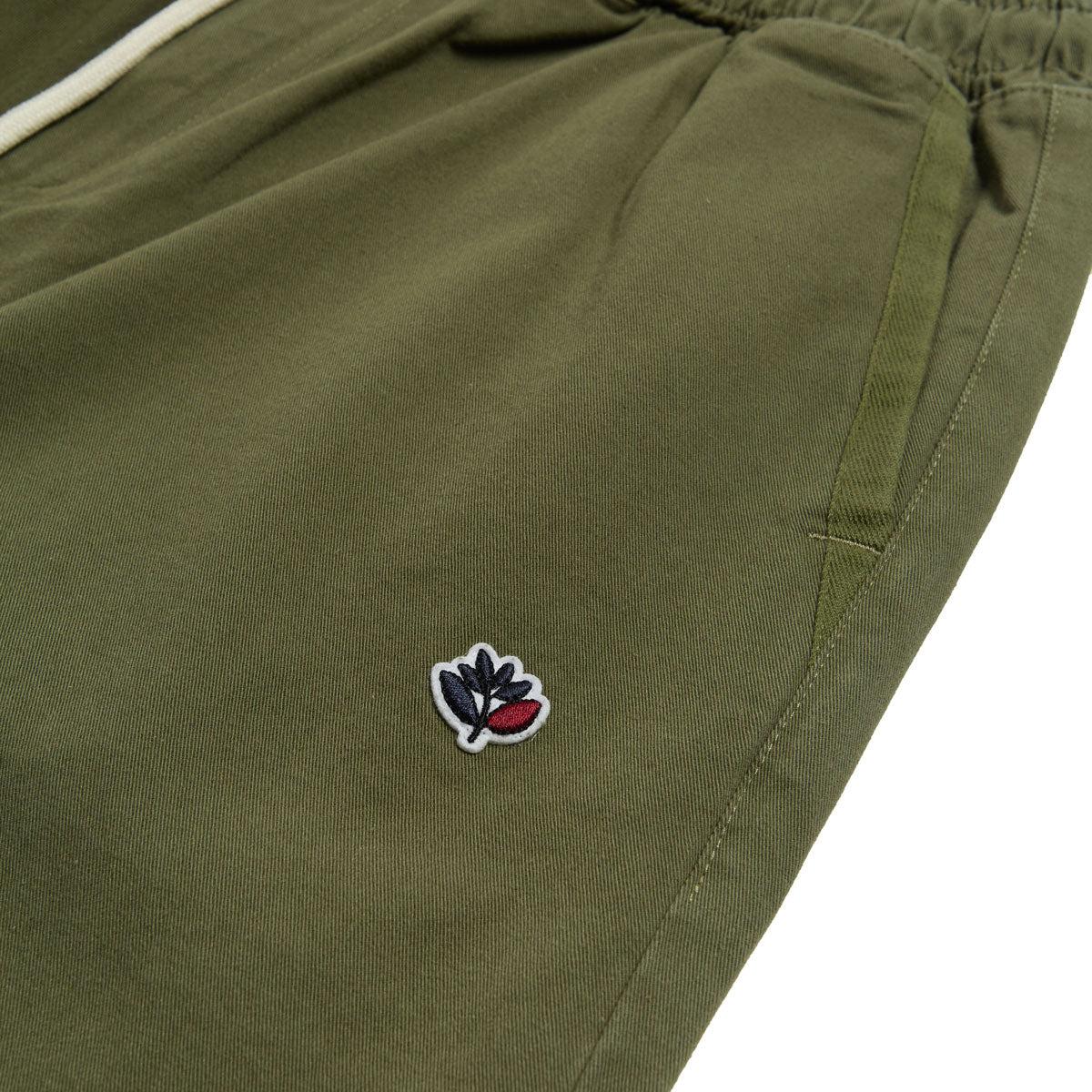 Magenta Loose Pants - Khaki image 3
