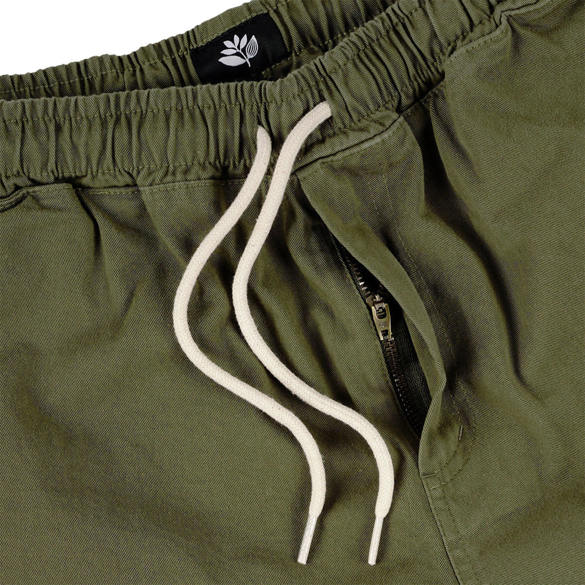 Magenta Loose Pants - Khaki image 4