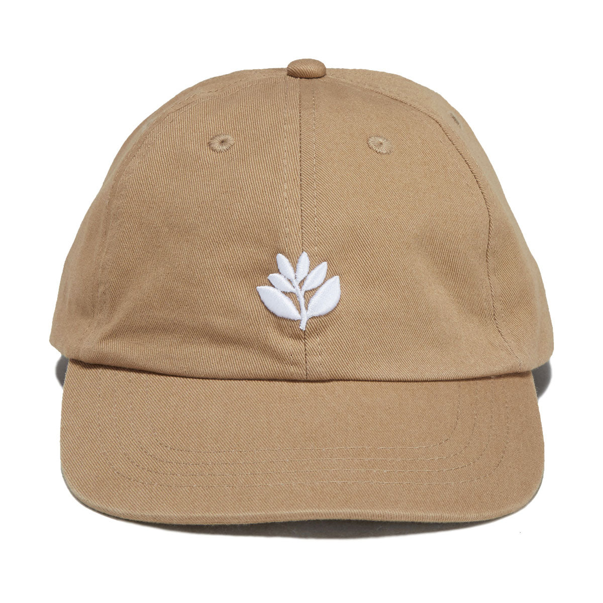 Magenta Bossed Dad Hat - Beige image 5