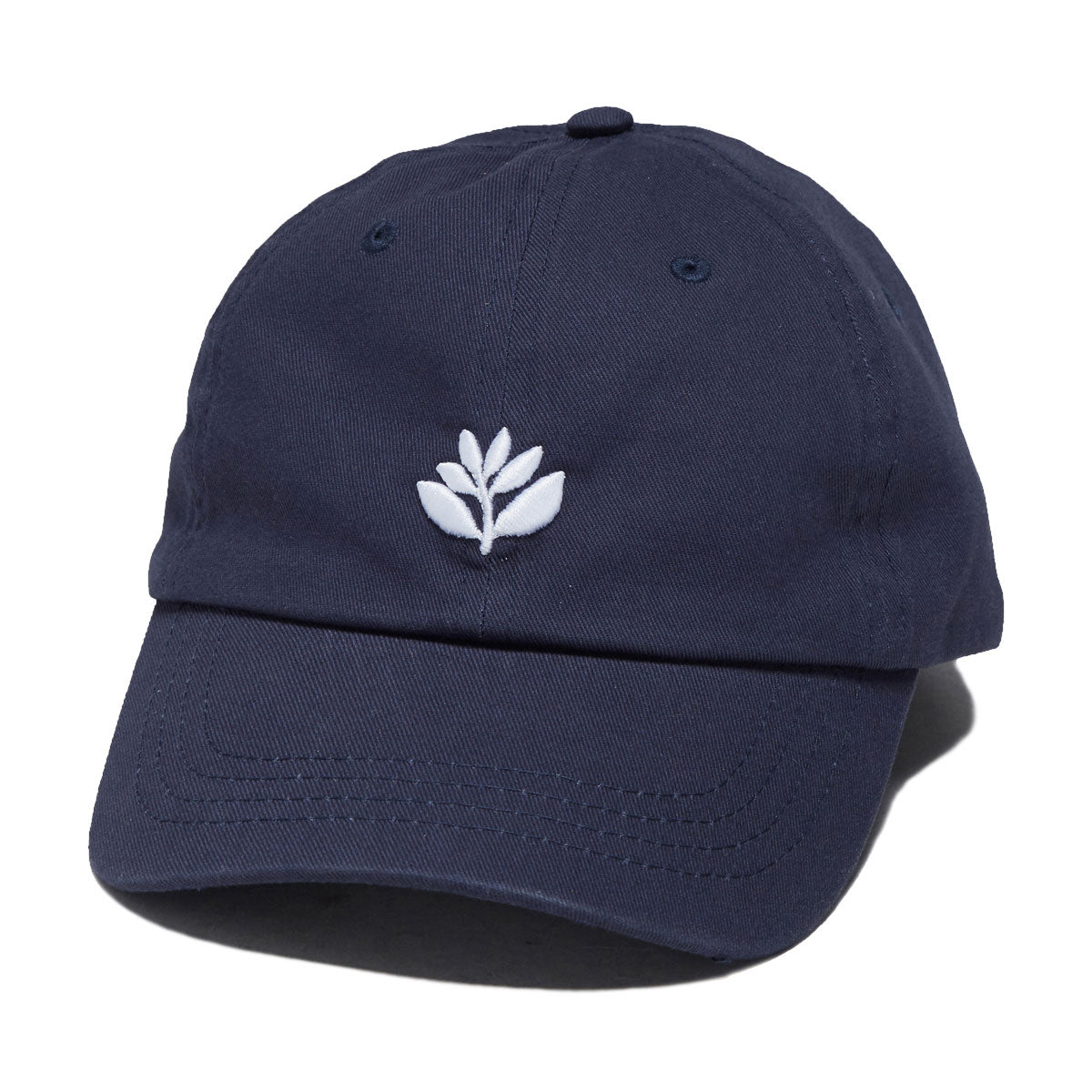 Magenta Bossed Dad Hat - Navy image 1