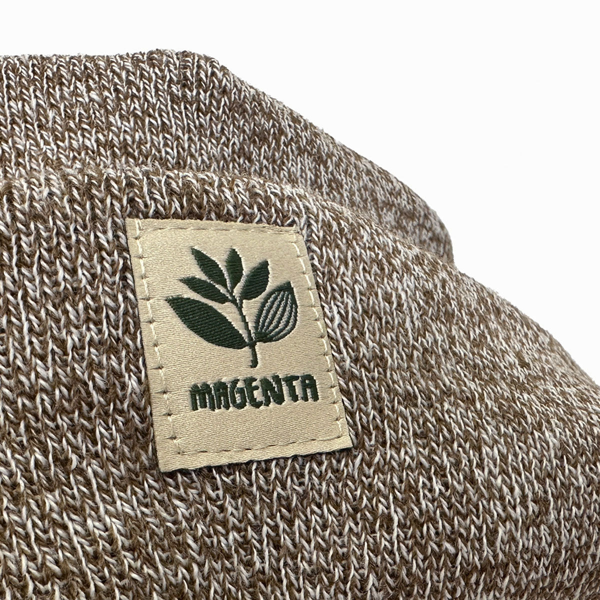 Magenta Fam Beanie - Heather Oatmeal image 2