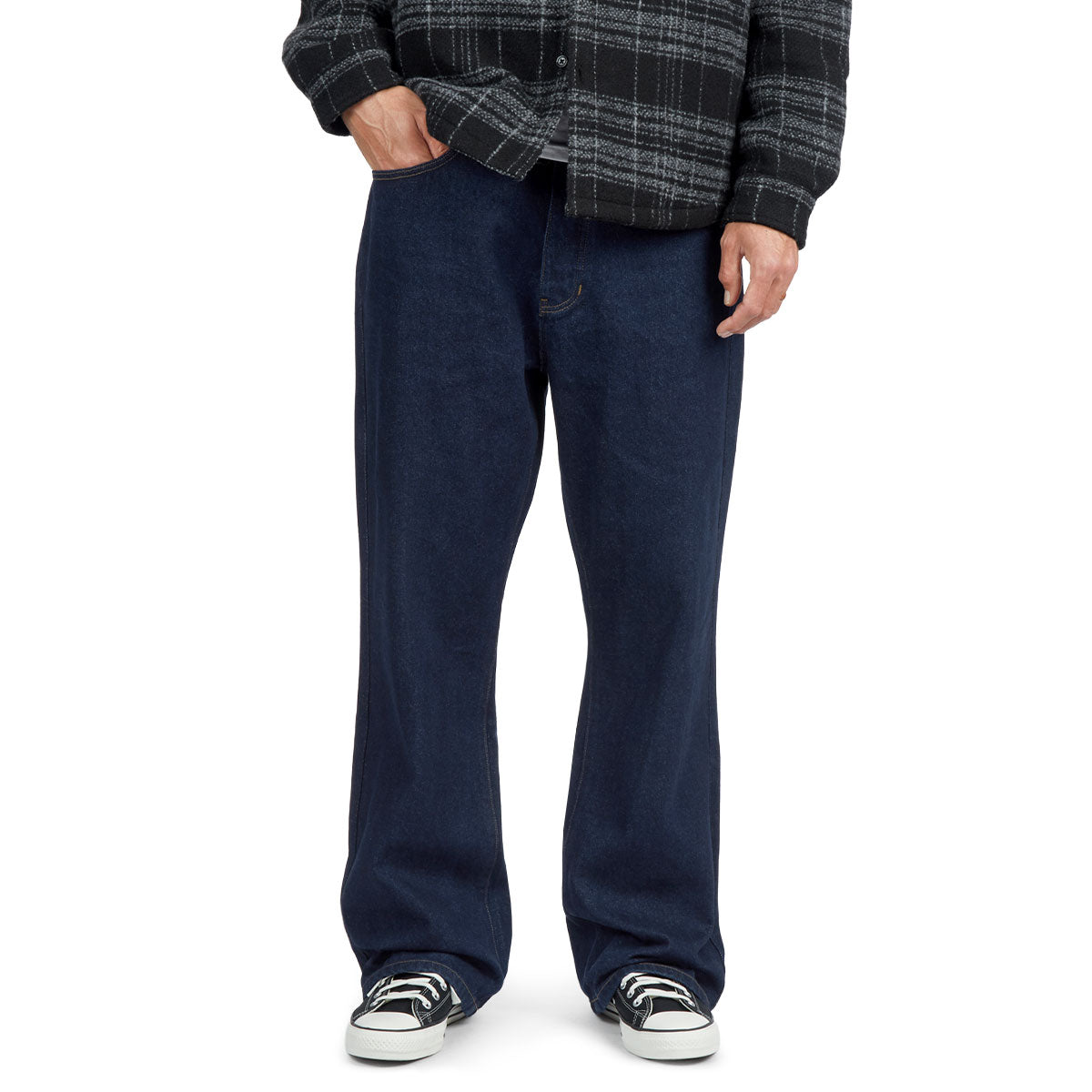 CCS Western Bootcut Denim Jeans - Overdyed Navy image 1